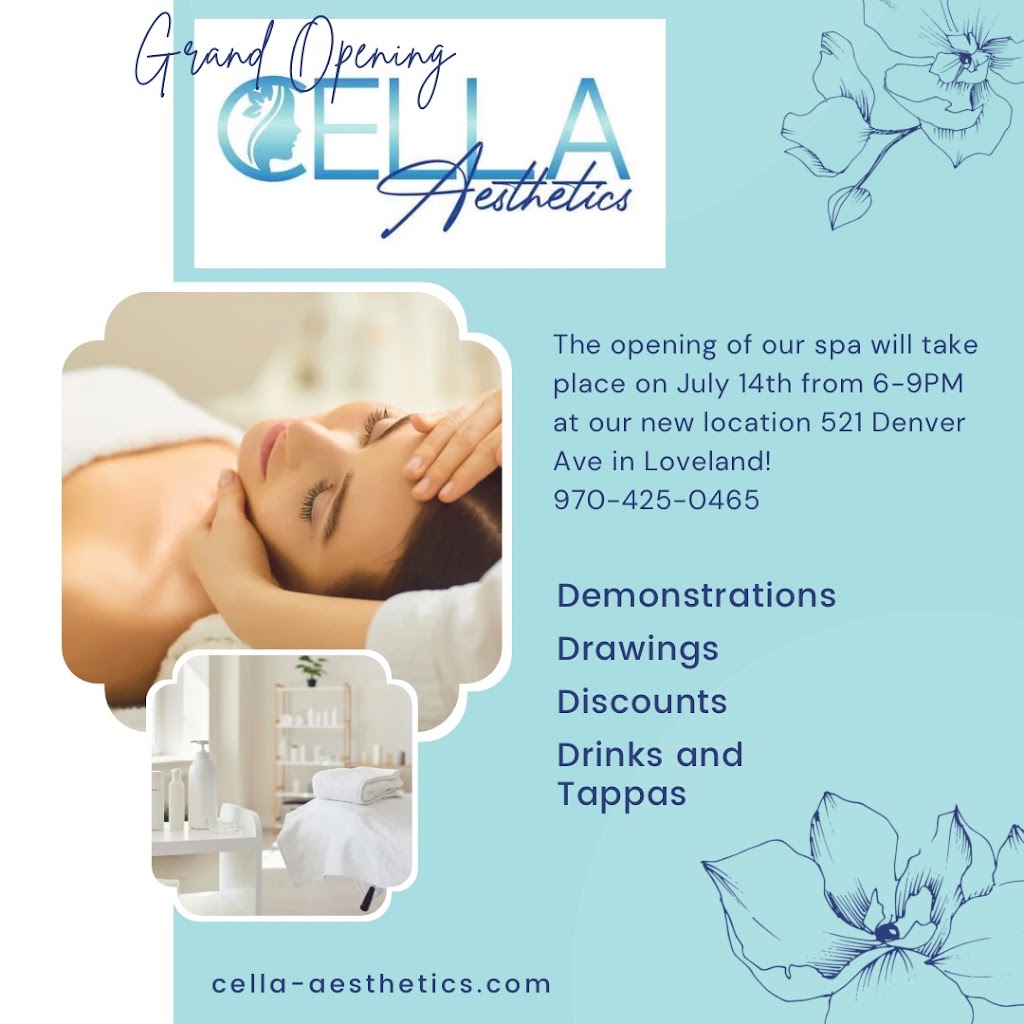 Cella Aesthetics LLC | 521 N Denver Ave, Loveland, CO 80537, USA | Phone: (970) 425-0465