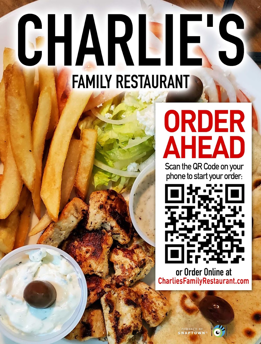 Charlies Family Restaurant | 12760 Old Fort Rd, Fort Washington, MD 20744, USA | Phone: (301) 292-0655