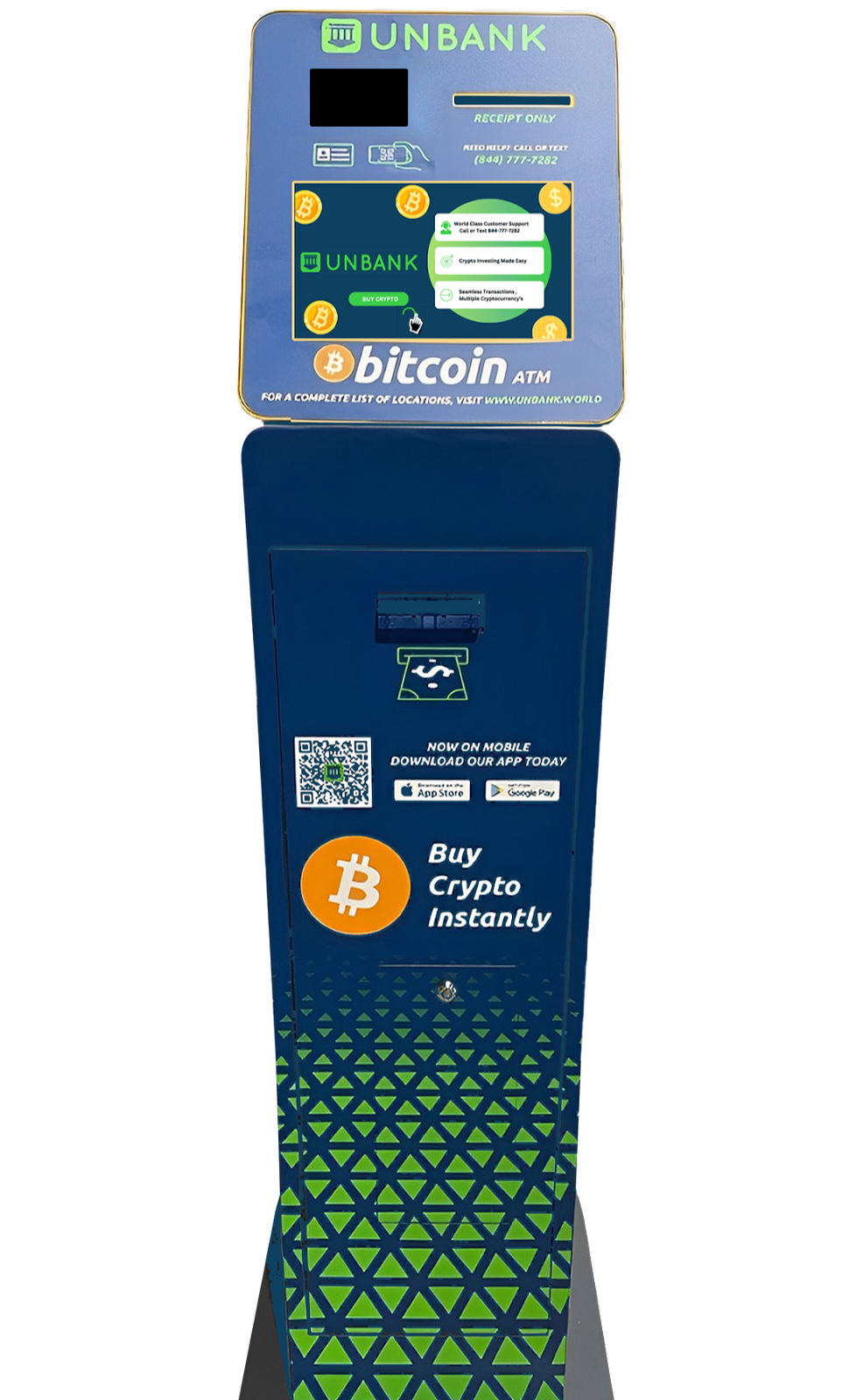 Unbank Bitcoin ATM | 2860 FM157 #108, Mansfield, TX 76063, USA | Phone: (844) 395-0777