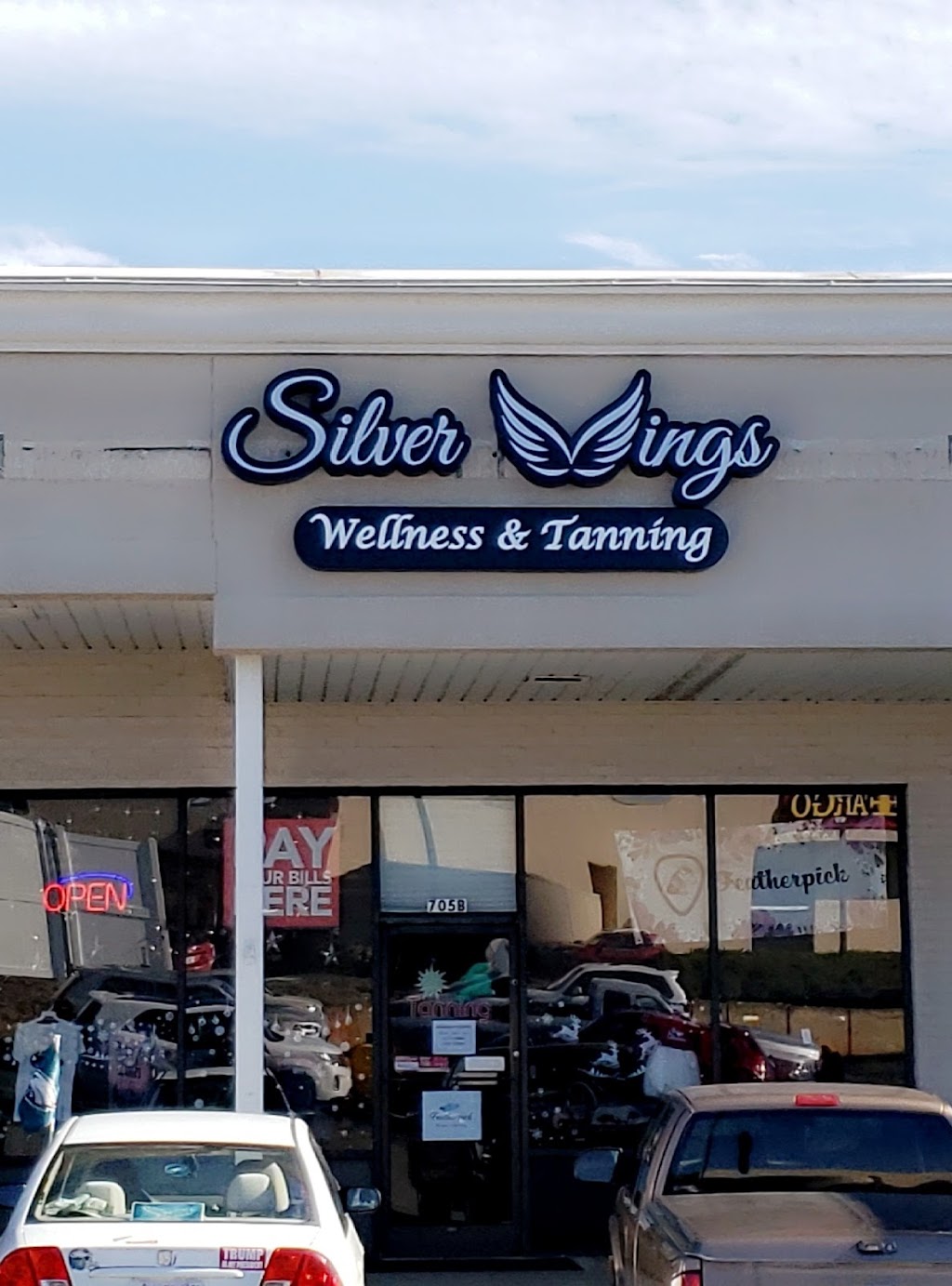 Silver Wings Wellness and Tanning | 705 B S Main St, King, NC 27021, USA | Phone: (336) 985-8286