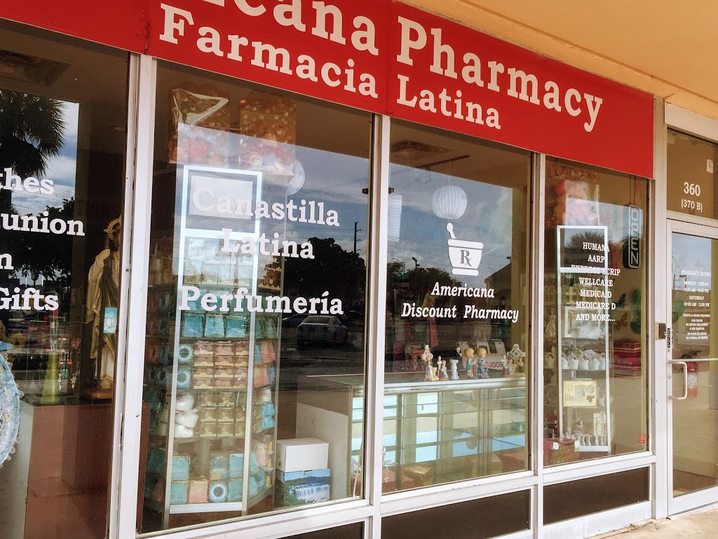 Americana Discount Pharmacy | 370 S State Rd 7 b, Hollywood, FL 33023, USA | Phone: (954) 981-6661