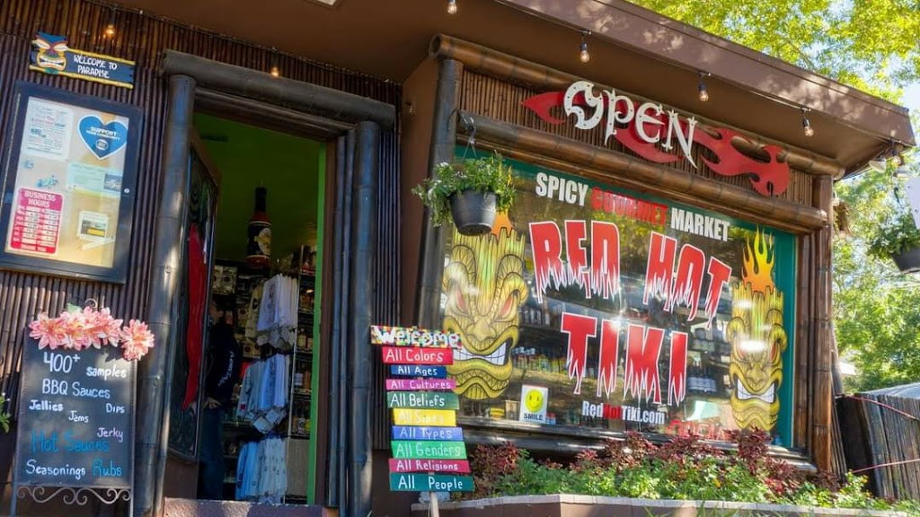 Red Hot Tiki Spicy Gourmet Market | 2904 Beach Blvd S, Gulfport, FL 33707, USA | Phone: (727) 776-5931