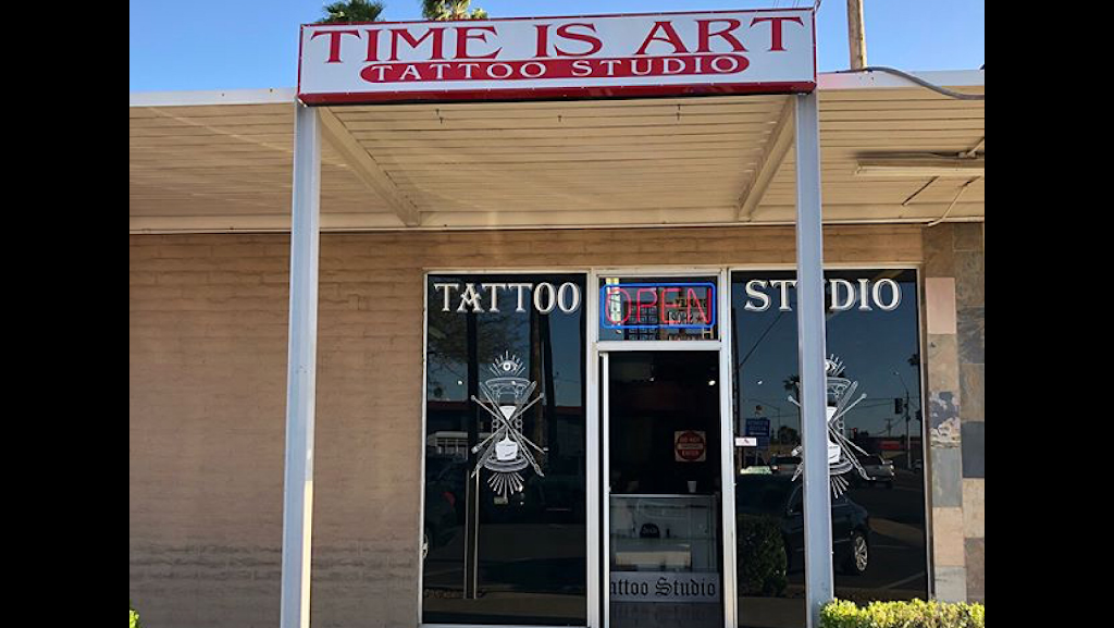 Time is Art Tattoo Studios | 27 S Stapley Dr Suite G, Mesa, AZ 85204, USA | Phone: (480) 465-8271