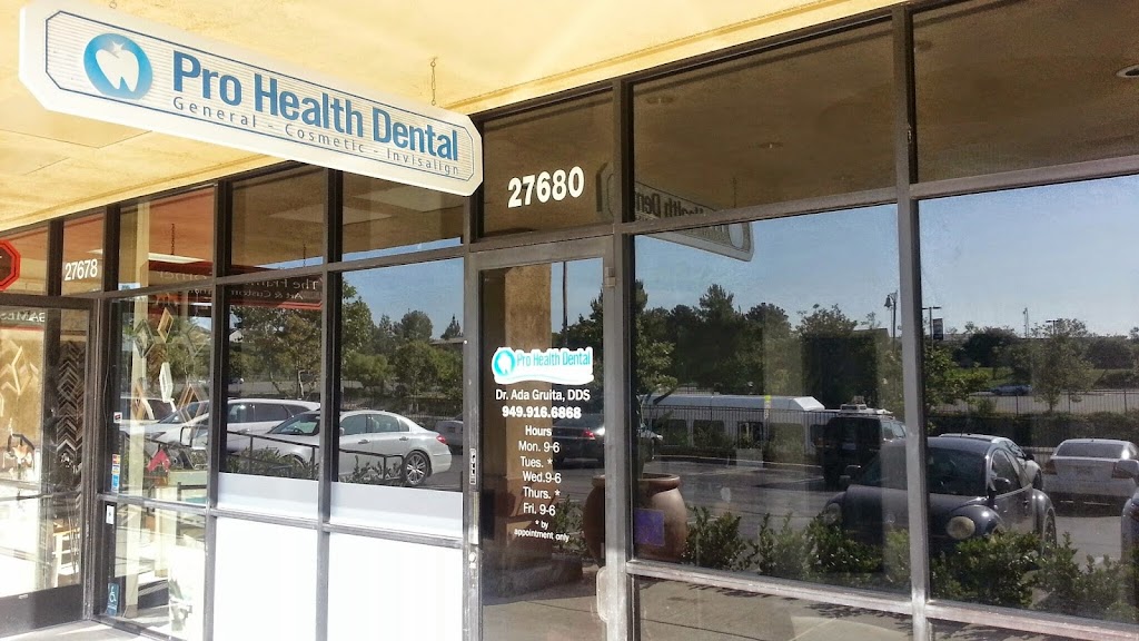 Pro Health Dental | 27680 Santa Margarita Pkwy, Mission Viejo, CA 92691, USA | Phone: (949) 427-8090