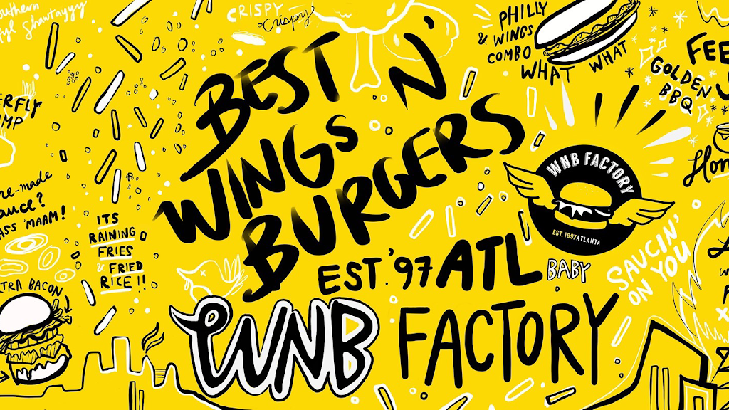 WNB Factory - Wings & Burger | 2200 Duluth Hwy Suite 101C, Duluth, GA 30097, USA | Phone: (678) 580-2439