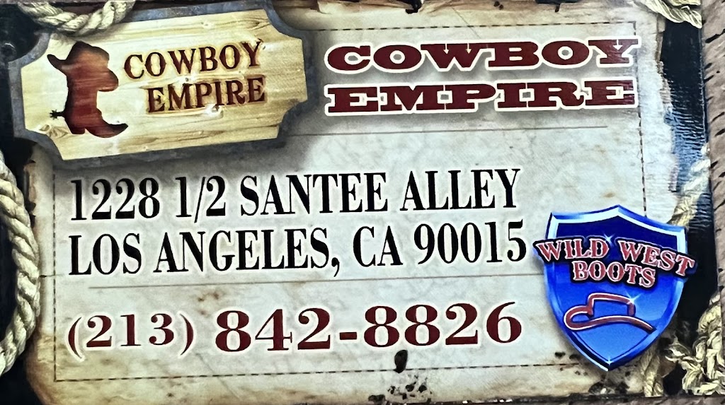 Cowboy empire | 1224 1/2 Santee St, Los Angeles, CA 90015, USA | Phone: (213) 842-8826