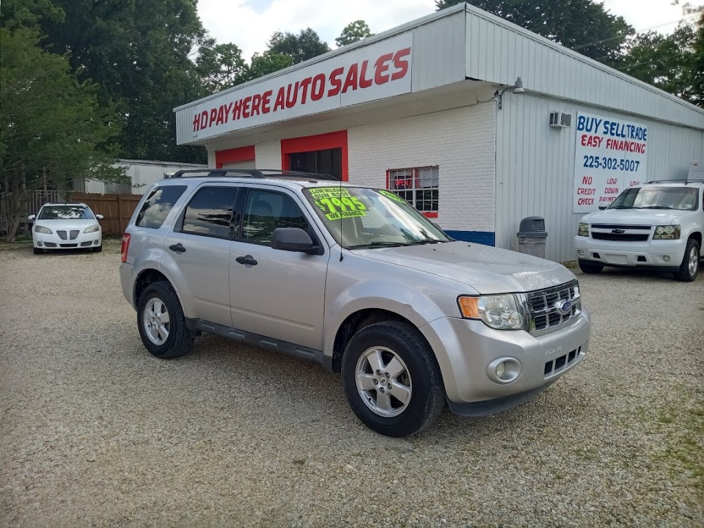 H D Pay Here Auto Sales, LLC | 9136 Cockerham Rd, Denham Springs, LA 70726, USA | Phone: (225) 523-7677