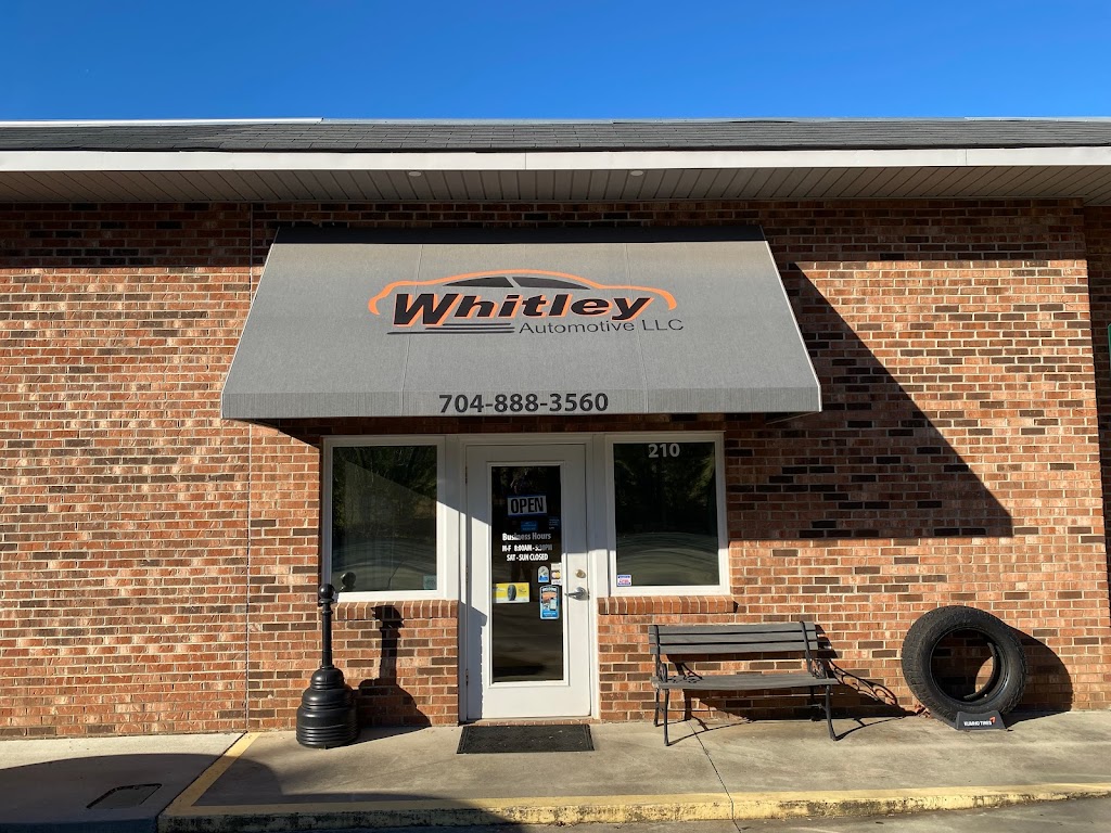 Whitley Automotive | 210 Locust Ave, Locust, NC 28097, USA | Phone: (704) 888-3560