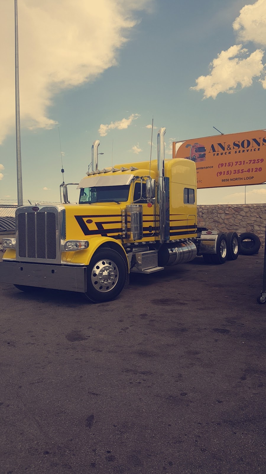 AN & Sons Truck Service | 9850 N Loop Dr, Socorro, TX 79927, USA | Phone: (915) 731-7259