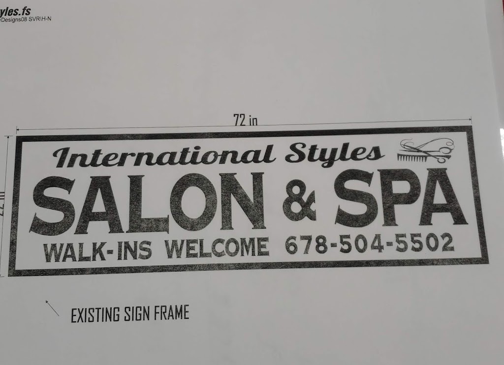 International Styles Salon & Barber Shop | 5399 Bells Ferry Rd #240, Acworth, GA 30102, USA | Phone: (678) 696-0094
