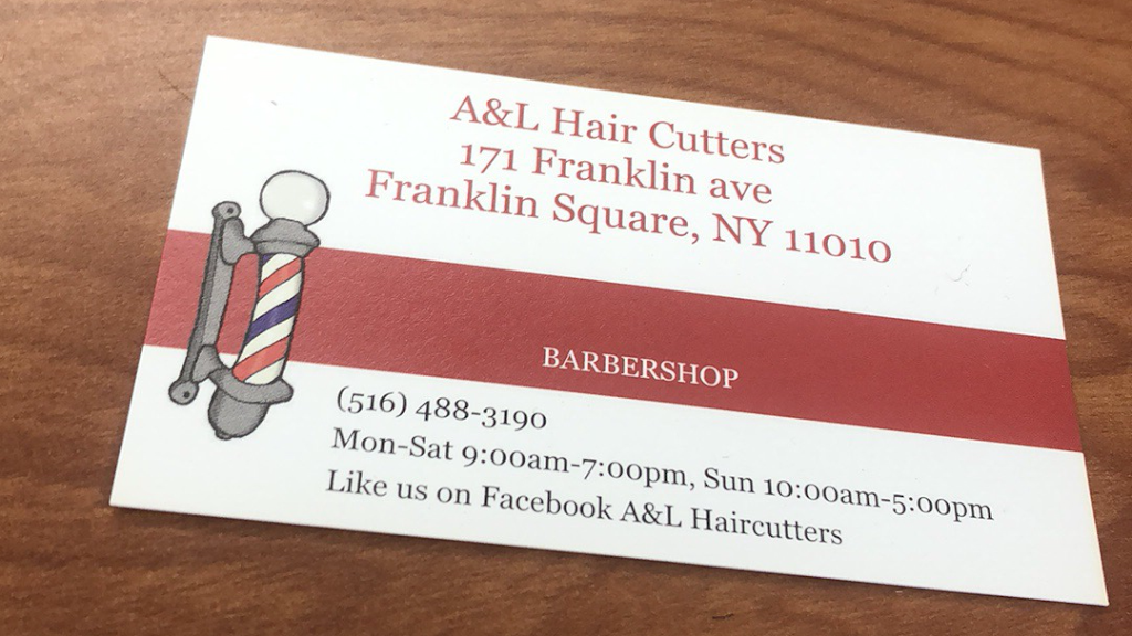 A&L Hair Cutters | 171 Franklin Ave, Franklin Square, NY 11010, USA | Phone: (516) 488-3190