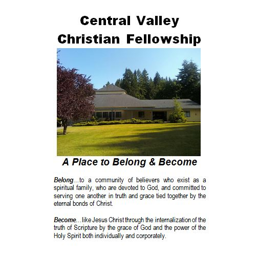 Central Valley Christian Fellowship | 6869 Central Valley Rd NE, Bremerton, WA 98311, USA | Phone: (360) 692-6825