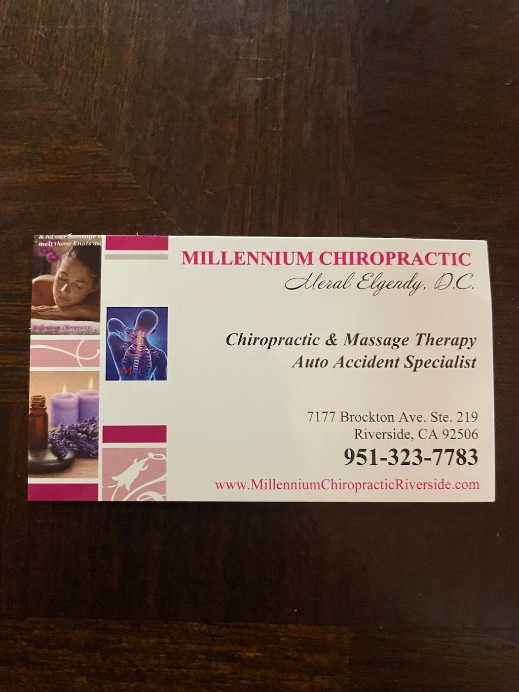 MILLENNIUM CHIROPRACTIC | 7177 Brockton Ave #219, Riverside, CA 92506, USA | Phone: (951) 323-7783