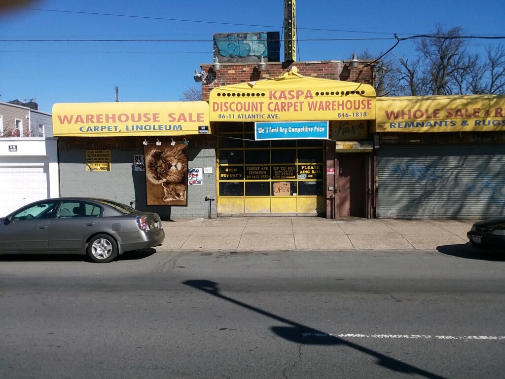 Kaspa Discount Carpet Warehouse | 86-11 Atlantic Ave, Woodhaven, NY 11421, USA | Phone: (718) 846-1818