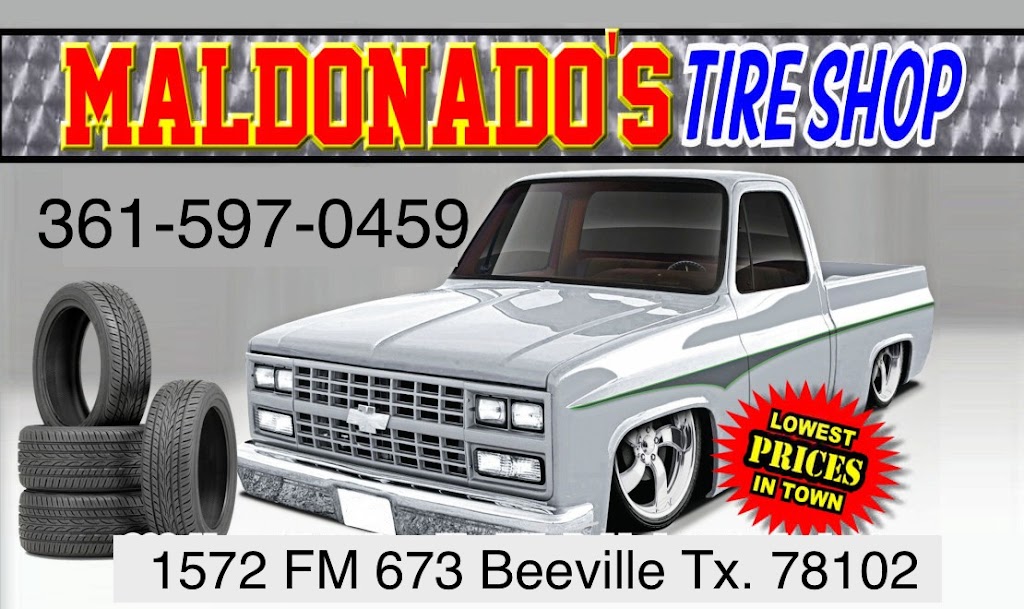 Maldonado’s Tire Shop | 1572 FM 673, Beeville, TX 78102, USA | Phone: (361) 597-0459
