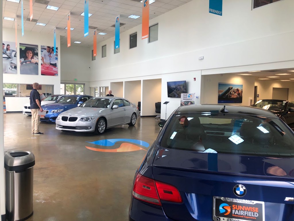 Sunwise Fairfield Preowned Superstore | 2775 Auto Mall Pkwy, Fairfield, CA 94533, USA | Phone: (888) 525-0213