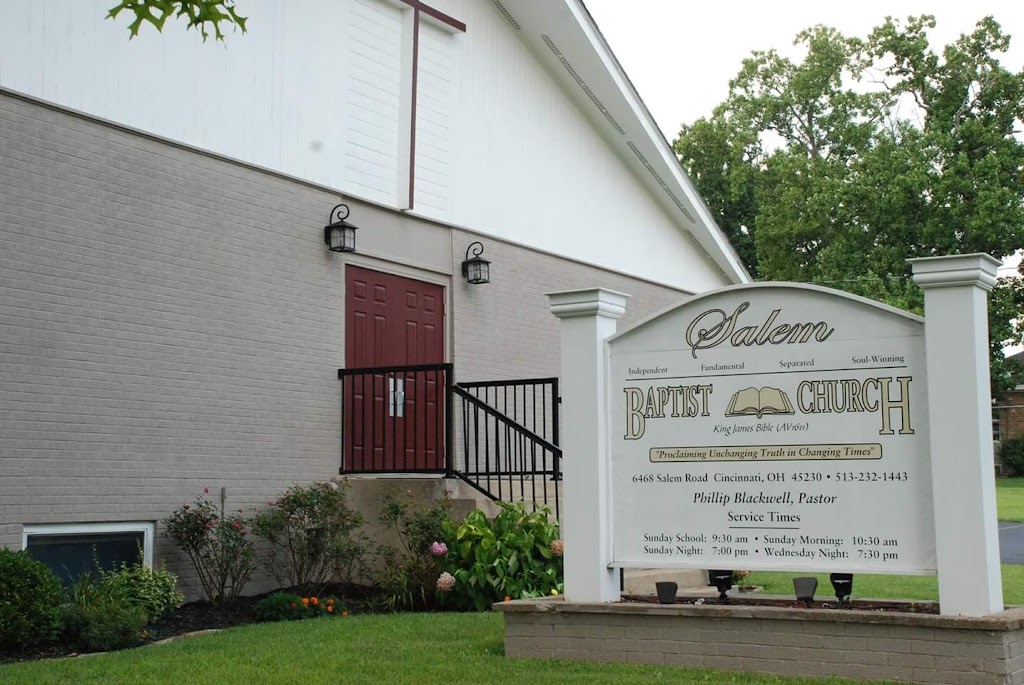 Salem Baptist Church | 6468 Salem Rd, Cincinnati, OH 45230 | Phone: (513) 232-1443