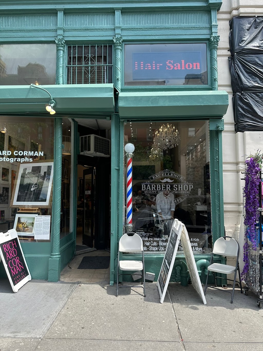 Excellence Barber Shop & Hair Salon | 473 Amsterdam Ave, New York, NY 10024, USA | Phone: (212) 877-1400