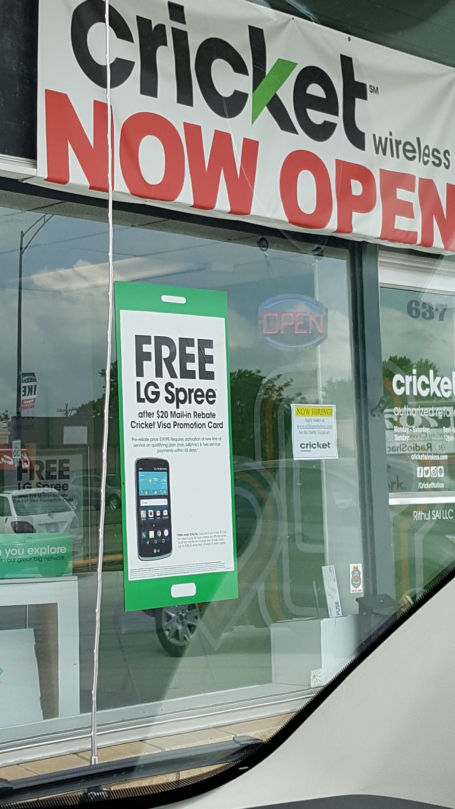 Cricket Wireless Authorized Retailer | 637 N Baltimore Ave, Derby, KS 67037, USA | Phone: (316) 558-3590