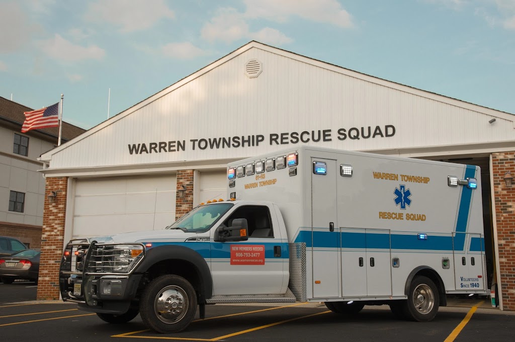 Warren Twp Rescue Squad | 6 Bardy Rd #5634, Warren, NJ 07059, USA | Phone: (908) 753-2477