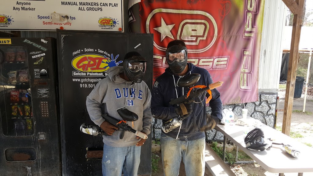 Gotcha Paintball Field | 176 Darius Pearce Rd, Youngsville, NC 27596, USA | Phone: (919) 501-7770