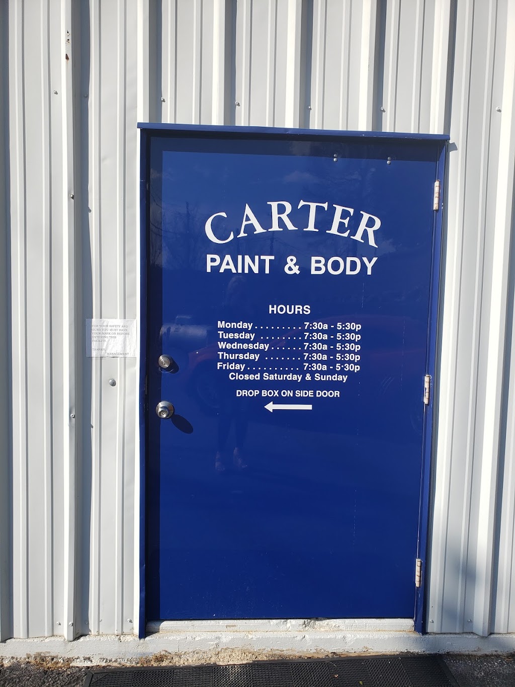 Carter Paint & Body | 12400 Anderson Mill Rd # B, Austin, TX 78726, USA | Phone: (512) 258-7316