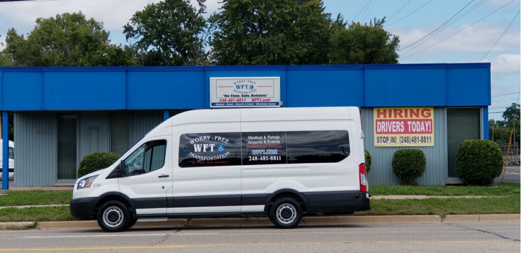 Worry Free Transportation Inc | 2520 Elizabeth Lake Rd, Waterford Twp, MI 48328, USA | Phone: (248) 481-8811