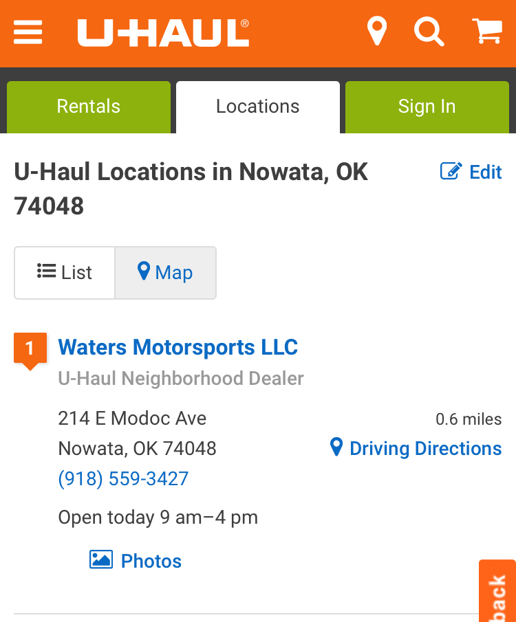 Waters Tire Service | 214 E Modoc Ave, Nowata, OK 74048, USA | Phone: (918) 213-7186