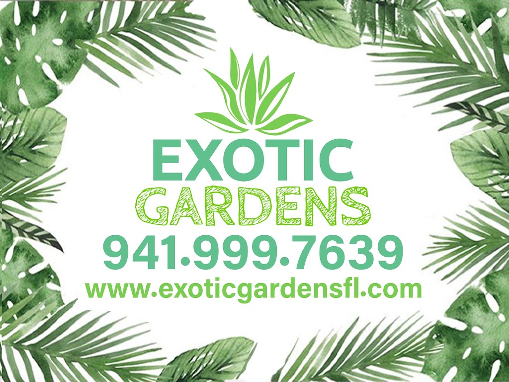 Exotic Gardens Landscaping & Beyond LLC | 10734 Old Grove Cir, Bradenton, FL 34212, USA | Phone: (941) 999-7639