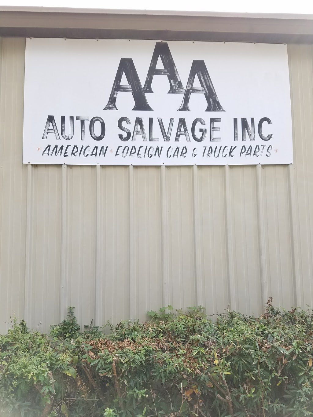 AAA Auto Salvage, Inc. | 5791 Clayton St, High Point, NC 27263, USA | Phone: (336) 886-5076