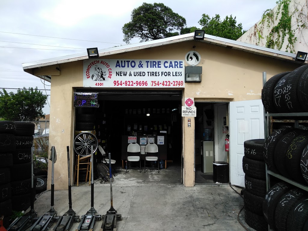 Econotech Tire Care of Hallandale | 4301 Hallandale Beach Blvd, West Park, FL 33023, USA | Phone: (954) 391-8666