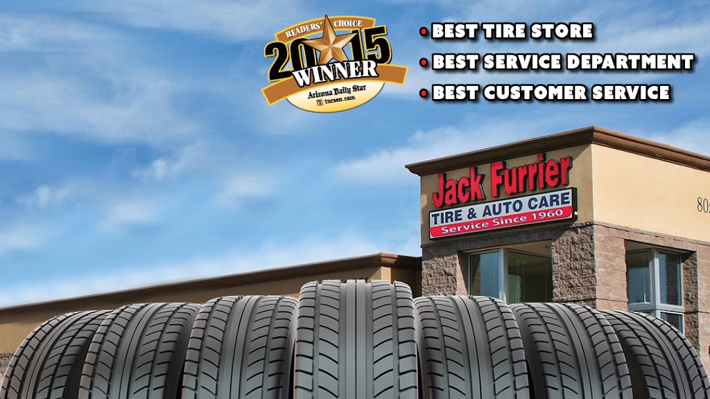 Jack Furrier Tire & Auto Care | 8957 E Tanque Verde Rd, Tucson, AZ 85749, USA | Phone: (520) 749-0248