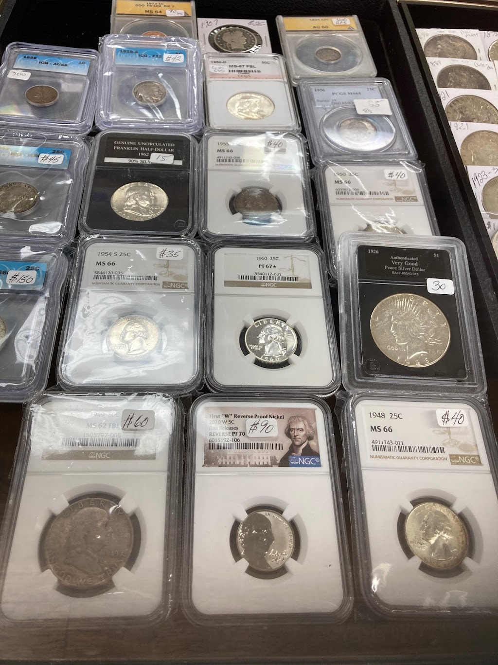 Legacy Coins & Curiosities | 1628 Dale Mabry Hwy, Lutz, FL 33548, USA | Phone: (813) 948-8777