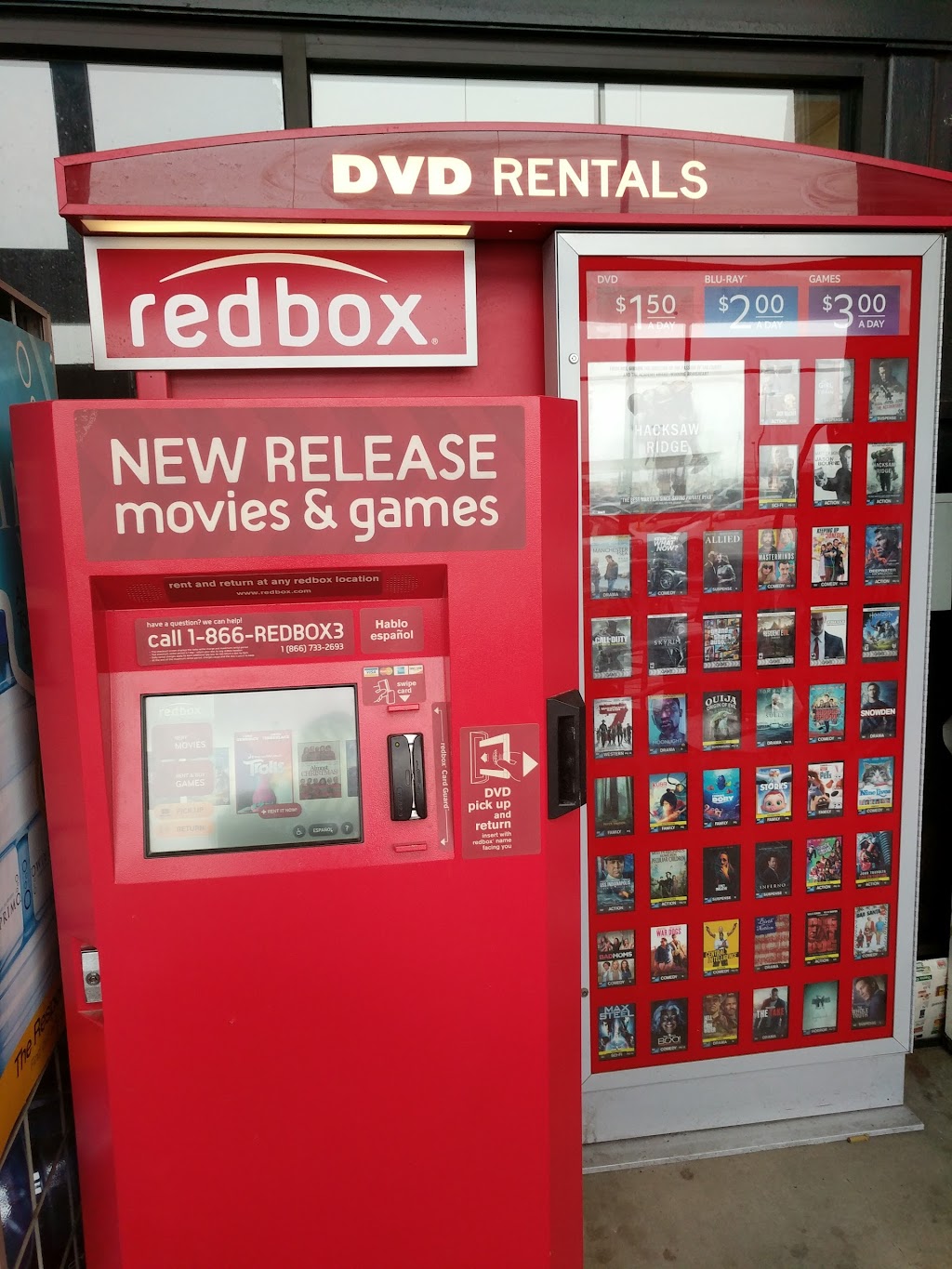 Redbox | 1418 W Main St, Lebanon, TN 37087, USA | Phone: (866) 733-2693