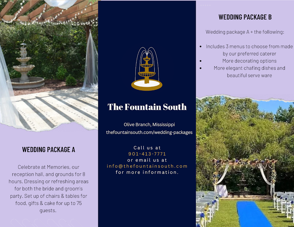 The Fountain South | 6769 Morell Cove, Olive Branch, MS 38654, USA | Phone: (901) 413-7771