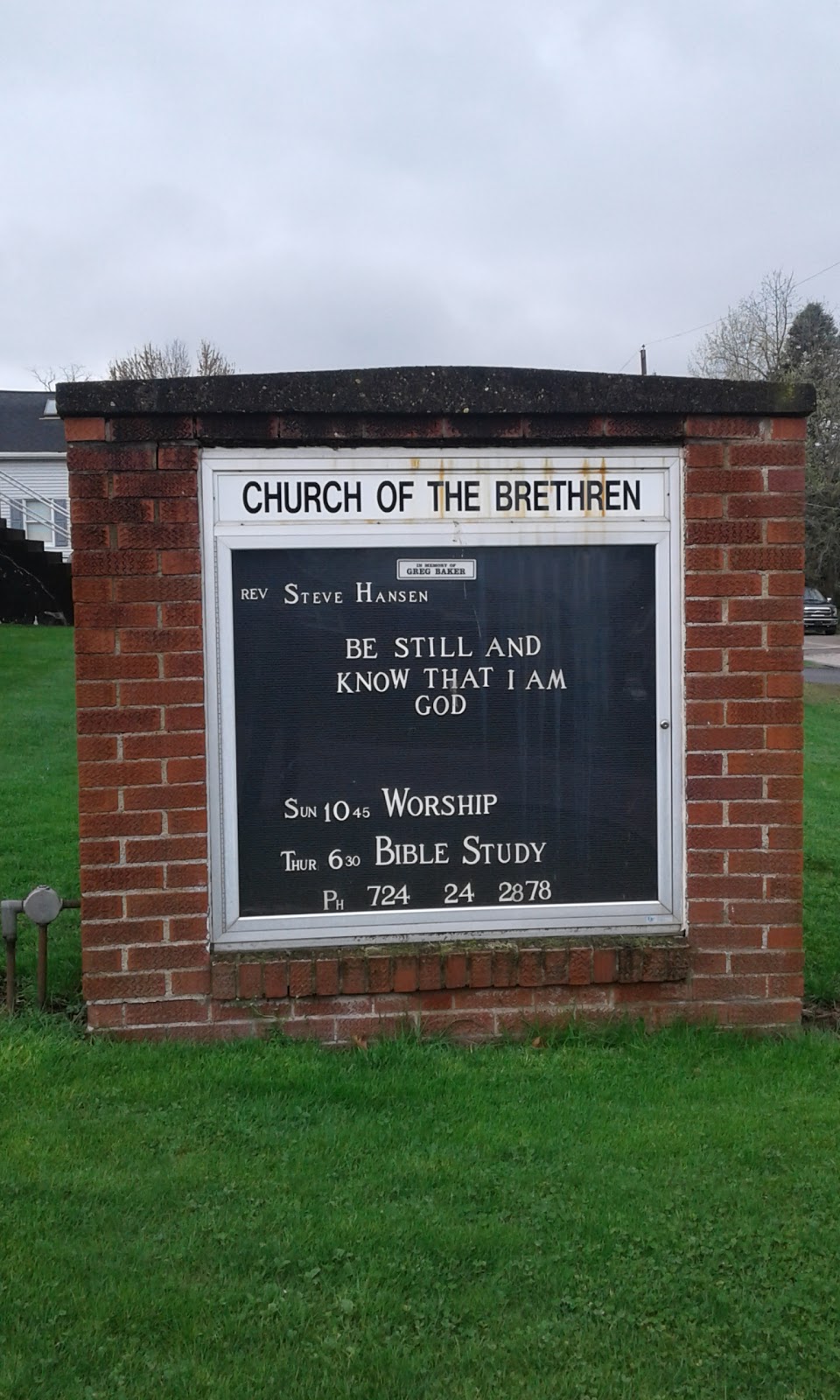Church of the Brethren | 1007 Davis St, Natrona Heights, PA 15065, USA | Phone: (724) 224-2878