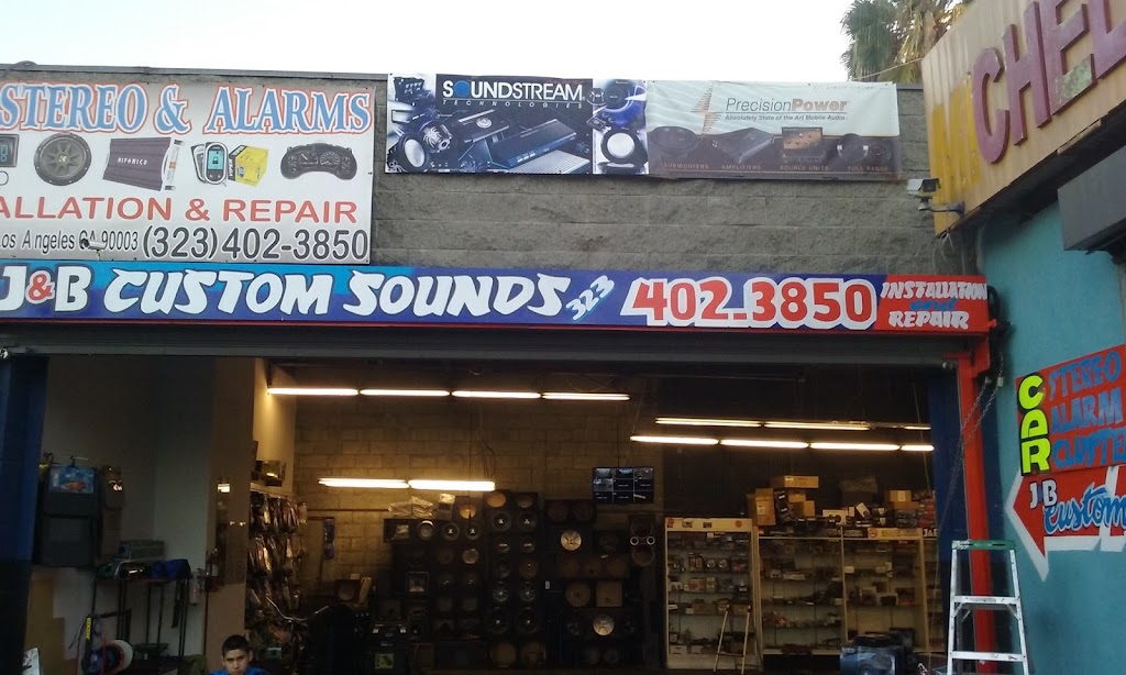 J&b Customs sounds | 4901 S Broadway, Los Angeles, CA 90037, USA | Phone: (323) 402-3850