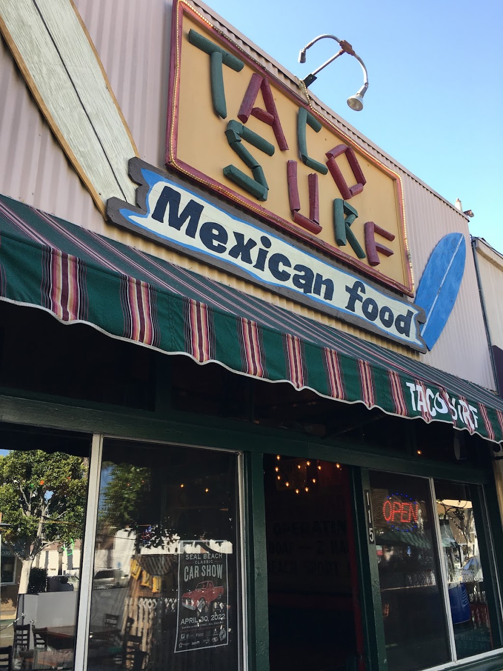 Taco Surf | 115 Main St, Seal Beach, CA 90740, USA | Phone: (562) 594-0600