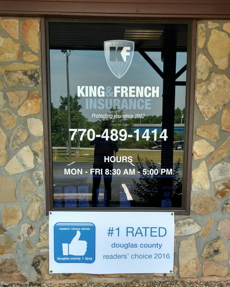 King & French Insurance Agency | 2080 Fairburn Rd Suite B, Douglasville, GA 30135, USA | Phone: (770) 489-1414