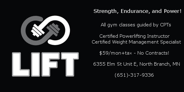 LIFT LLC | 5999 373rd St, North Branch, MN 55056, USA | Phone: (651) 317-9336