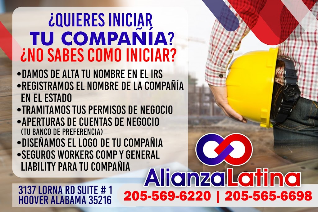 Alianza Latina | 3137 Lorna Rd # 1, Hoover, AL 35216, USA | Phone: (205) 565-6698