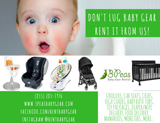 3 Peas Baby Gear Rentals | 20235 N Cave Creek Rd suite 104-158, Phoenix, AZ 85024, USA | Phone: (480) 275-9797