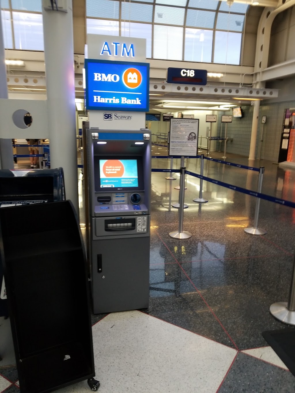 BMO - ATM | 10000 Bessie Coleman Drive, Concourse G, Chicago, IL 60666, USA | Phone: (888) 340-2265