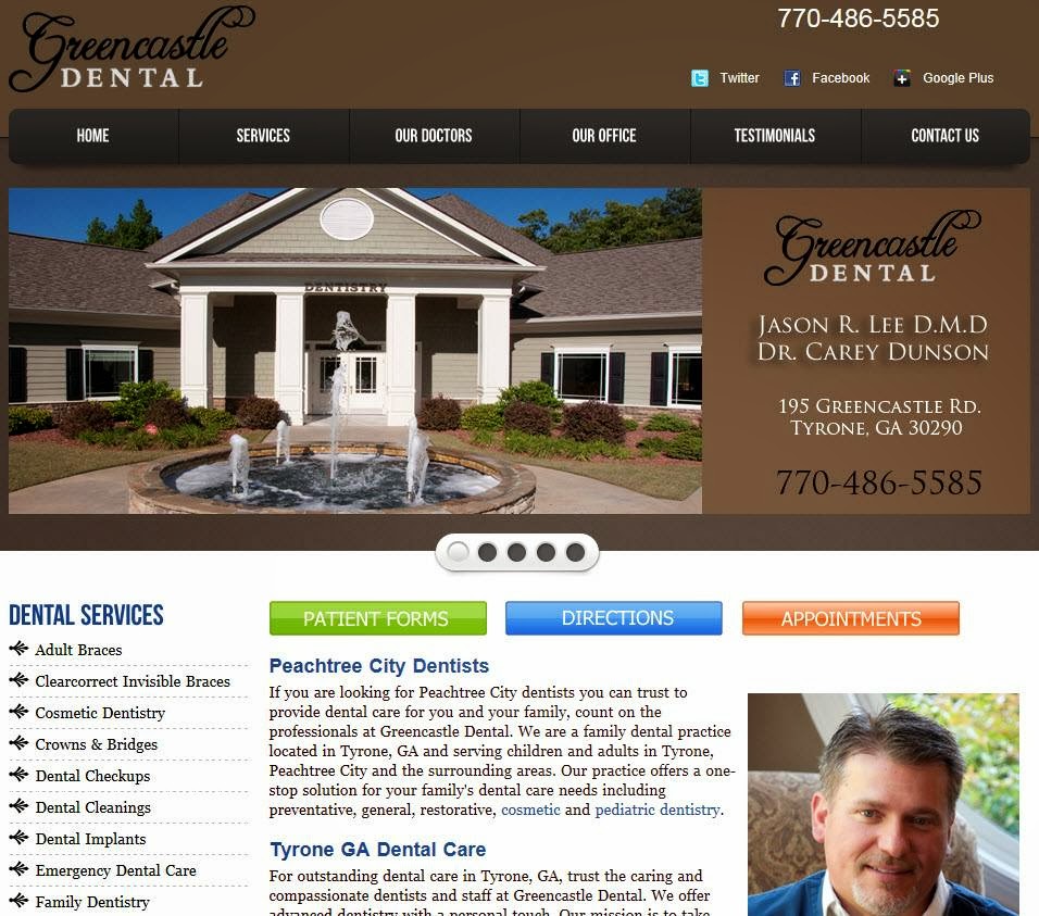 Greencastle Dental | 195 Greencastle Rd, Tyrone, GA 30290, USA | Phone: (770) 486-5585