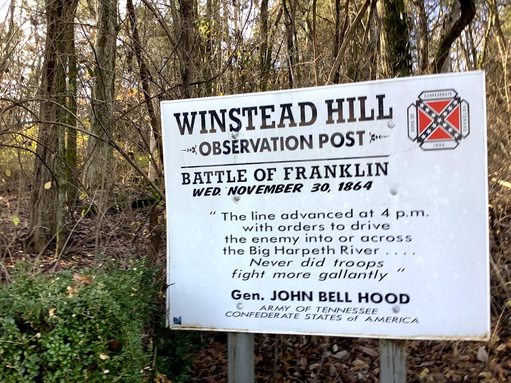 Winstead Hill Park | 4023 Columbia Ave, Franklin, TN 37064, USA | Phone: (615) 794-2103