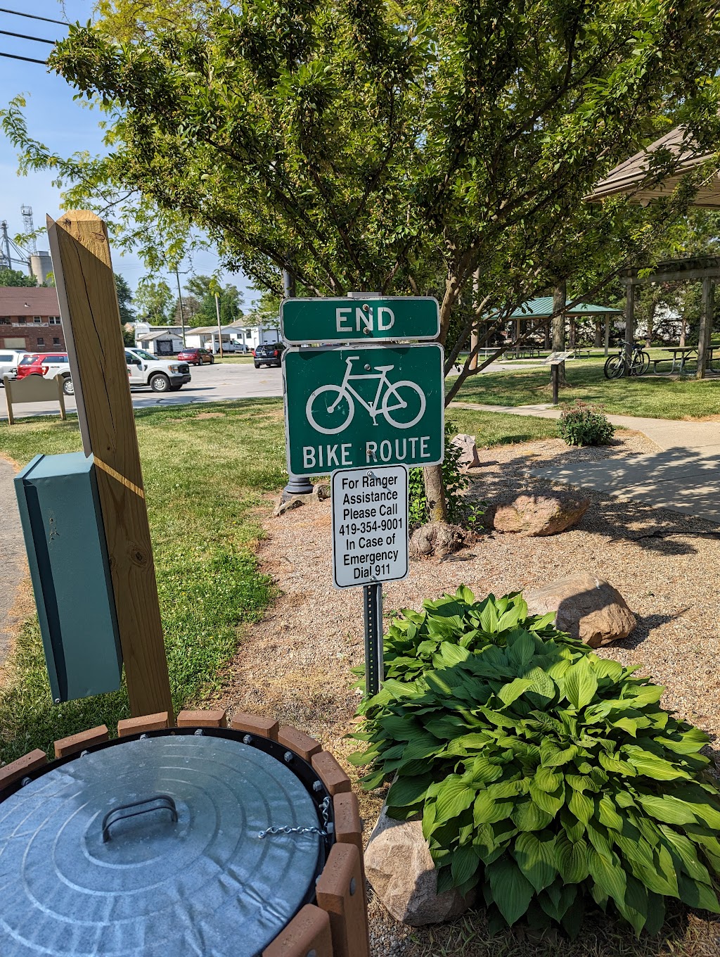 Slippery Elm Trail: South Terminus | 232 E Broadway St, North Baltimore, OH 45872, USA | Phone: (419) 353-1897