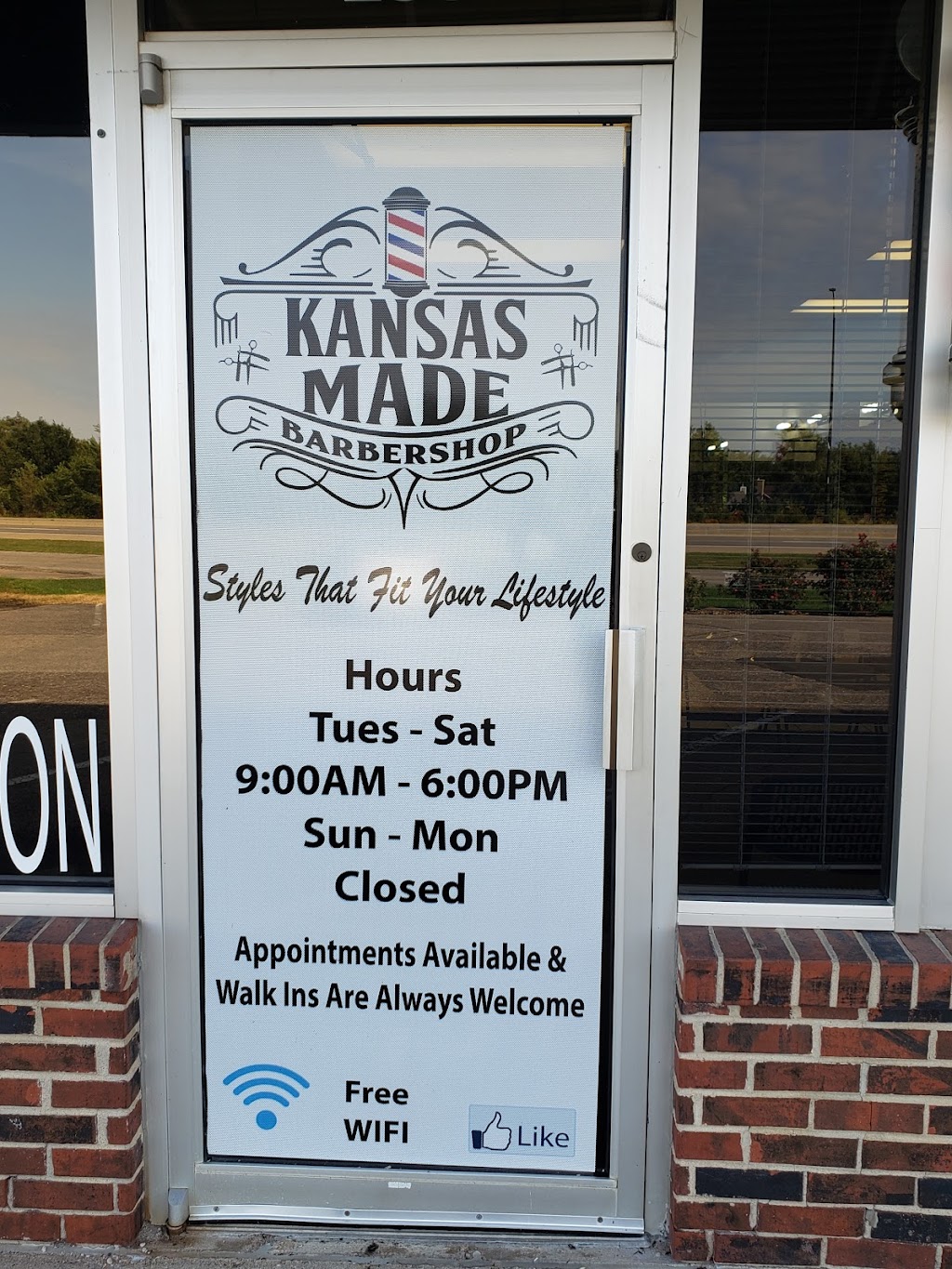 Kansas Made Barbershop | 250 W Greenway St, Derby, KS 67037, USA | Phone: (316) 882-7490