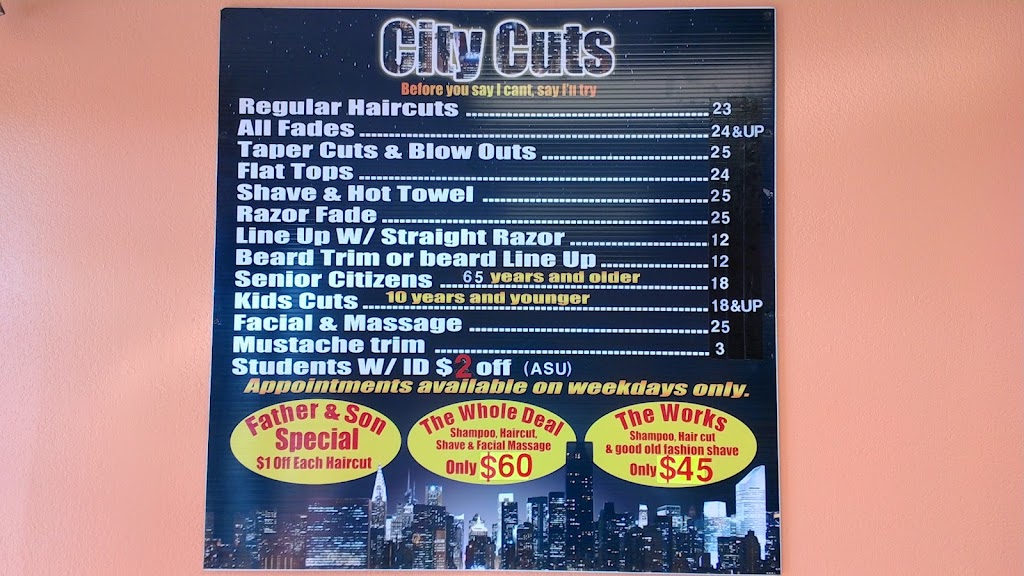 City Cuts | 4920 W Thunderbird Rd #103, Glendale, AZ 85306, USA | Phone: (602) 863-2468