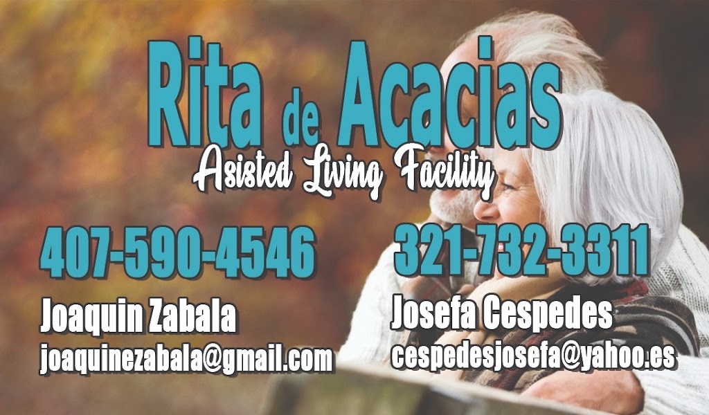 Assisted Living Facility Rita de Acacias | 5241 Lima Pl, Orlando, FL 32807, USA | Phone: (321) 732-3311