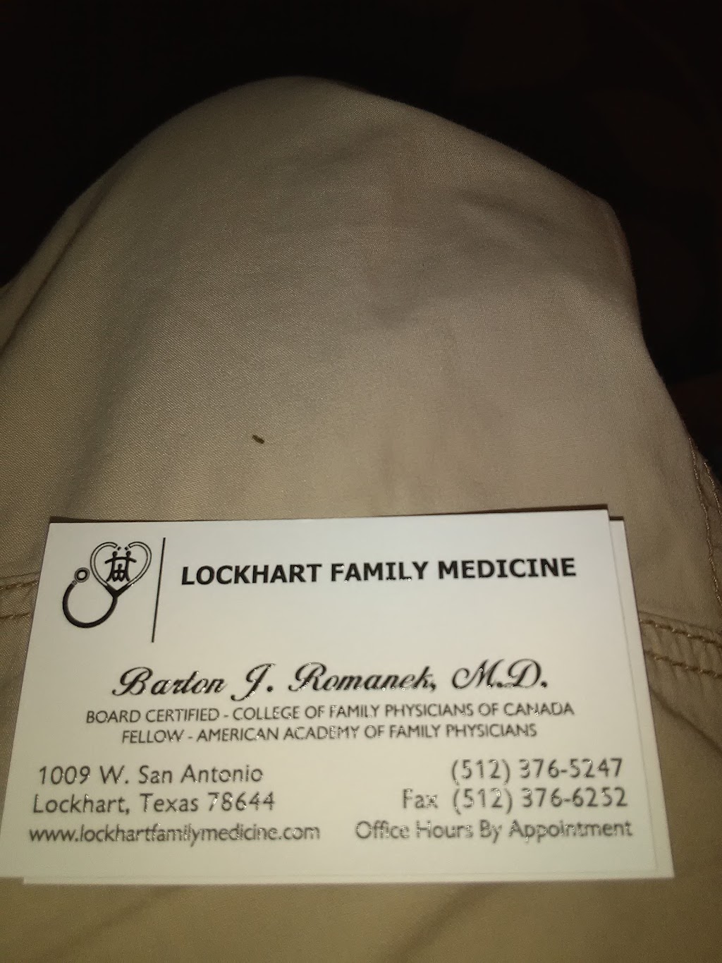 Lockhart Family Medicine | 1009 W San Antonio St, Lockhart, TX 78644, USA | Phone: (512) 376-5247